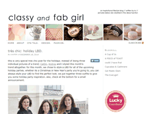 Tablet Screenshot of classyandfabgirl.com